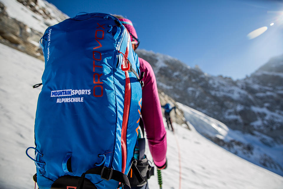 Ausrüstung von der Alpinschule Mountain Sports